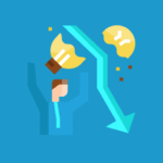 Why Local Language Marketing Matters in India “Illustration of a startup founder standing at a crossroads with signs pointing toward success and failure, symbolizing choices faced by entrepreneurs in India.