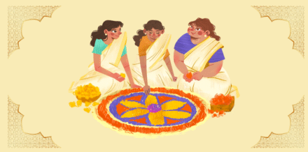 Diwali to Holi: The Indian Entrepreneur’s Festive Sales Calendar Women artisans creating traditional rangoli floor art during Indian festival celebration, showcasing cultural heritage and decorative business opportunities