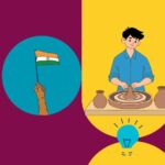Yoga and Mindfulness Practices That Help Founders Avoid Burnout A rural artisan crafting colorful decor items in India, symbolizing grassroots entrepreneurship and local innovation.