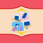 How to Create a Customer Persona (Ultimate Guide for Founders) Indian entrepreneur illustration working with various e-commerce tools for online business in 2025”