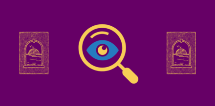 The Founder’s Clarity Code: How to Think Clearly, Act Boldly & Stay Sane While Building a Startup Magnifying glass focusing on an eye icon symbolizing founder self-reflection and clarity in startup journey