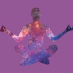 How to Create a Customer Persona (Ultimate Guide for Founders) An illustration image of a young Indian entrepreneur practicing yoga outdoors, symbolizing mindfulness and balance for startup founders.