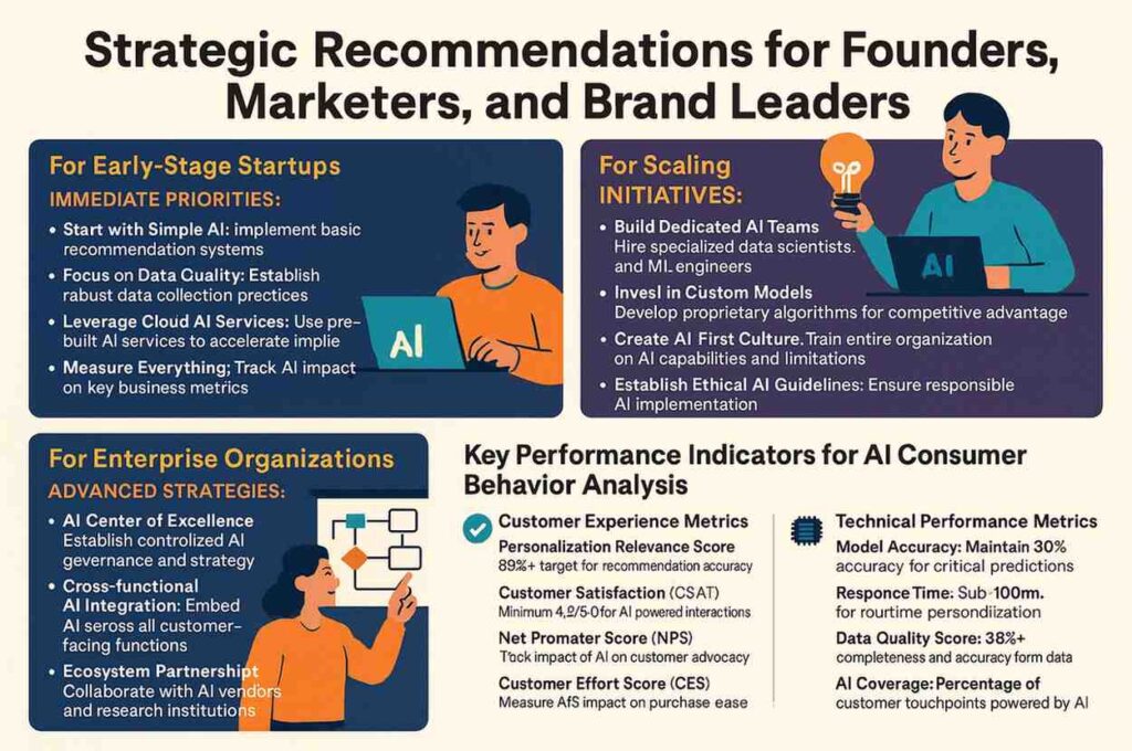 How AI and Machine Learning Are Revolutionizing Consumer Behavior Analysis in India's E-commerce Ecosystem: Strategic Insights for Founders, Marketers & Brand Leaders 5 strategy recommendations for startups