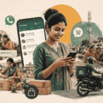 whatsapp marketing and distribution in india tier 2 tier 3 markets showing community driven commerce and peer recommendations
