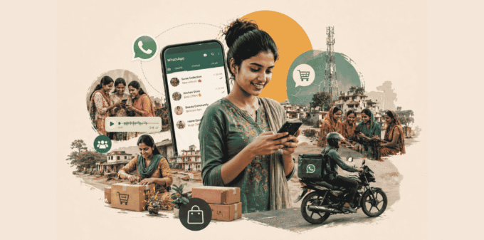 whatsapp marketing and distribution in india tier 2 tier 3 markets showing community driven commerce and peer recommendations