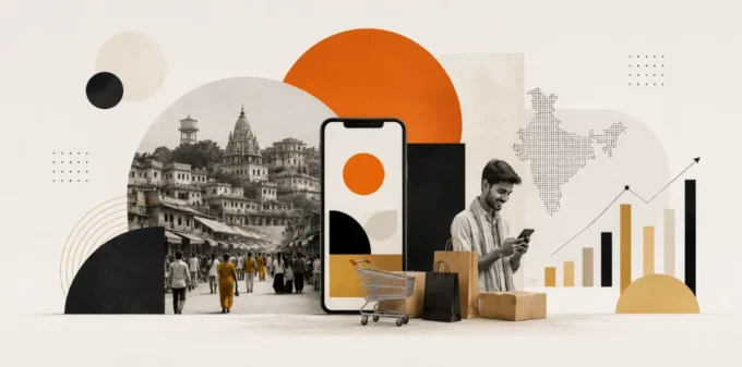Bharat Consumer Behaviour Report 2026: Trust Signals, Mobile Commerce & Regional Buying Trends Bharat Consumer Behaviour Report 2026 showing India mobile commerce and trust signal trends