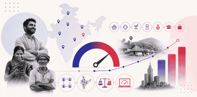 Bharat Trust Economy Report 2026 — Webverbal Trust Velocity Index measuring local brand trust conversion across 30 Tier-2 and Tier-3 districts in India