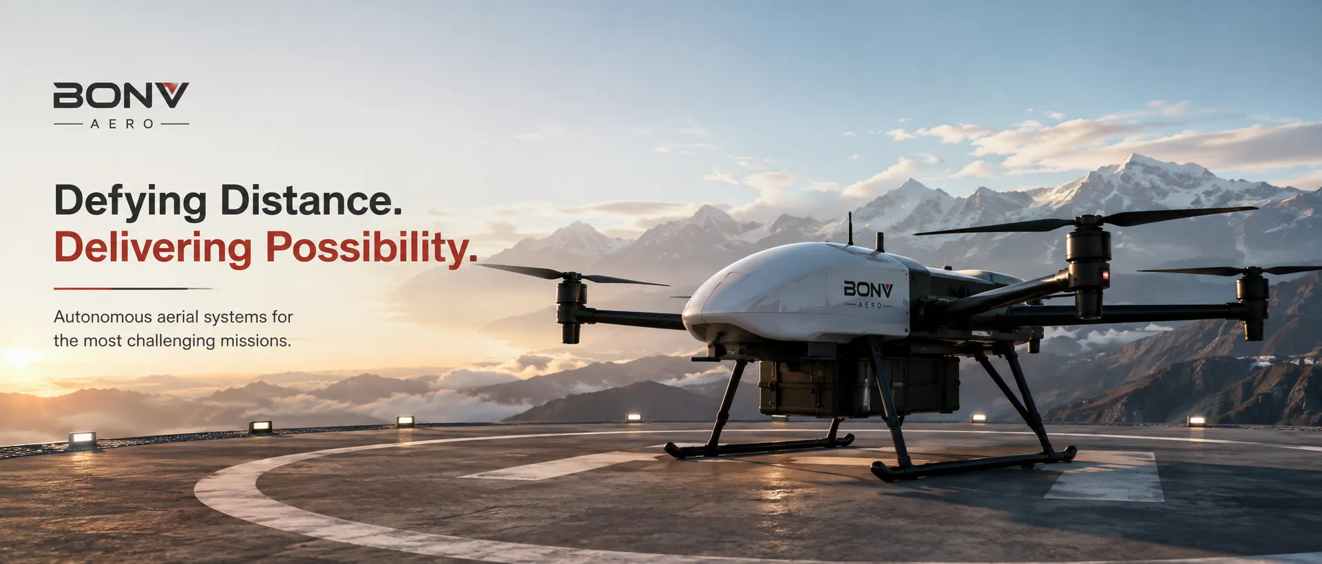 BonV Aero heavy-lift drone technology and aerial mobility