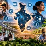 India fintech landscape 2026 showing digital payments, UPI, lending, wealthtech, insurtech, financial infrastructure and fintech innovation
